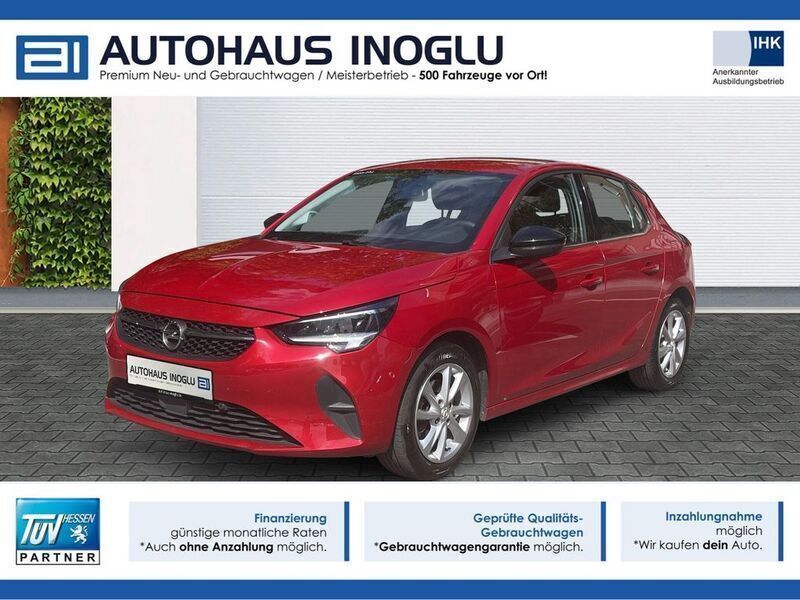 Rot Gebraucht 2023 Opel Corsa Elegance Kleinwagen | 14.880 € (Superpreis) - Bild 1/4