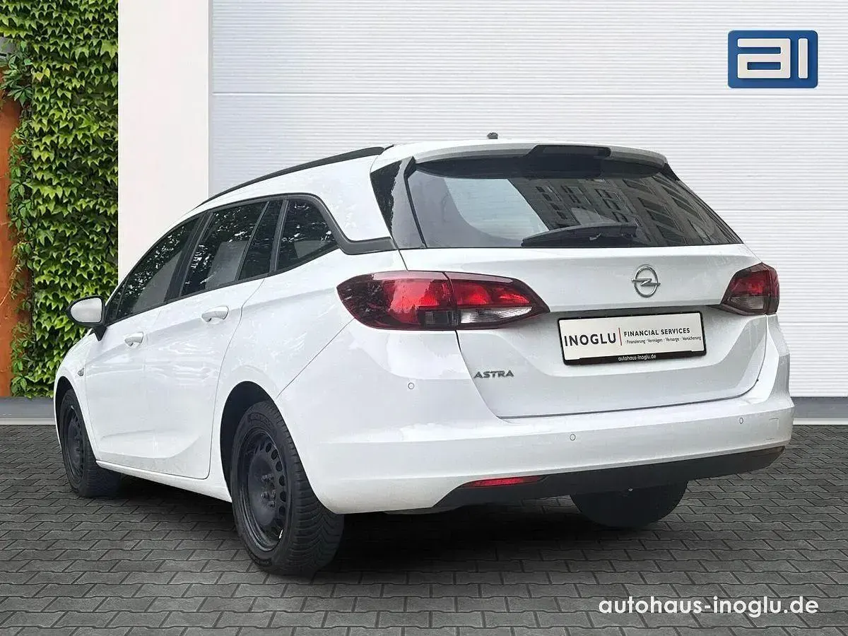 Gebraucht Opel Astra Edition 110 PS (80 kW) 2021 Weiß Kombi