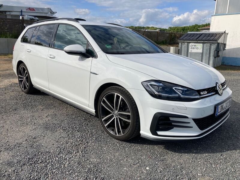 Gebraucht VW Golf VII GTD 184 PS (135 kW) 2019 Weiß Kombi