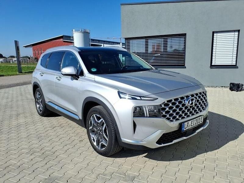 Silber Gebraucht 2022 Hyundai Santa Fe Prime SUV | 33.500 € (Superpreis) - Bild 1/4