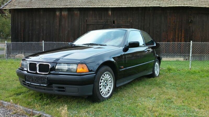 Gebraucht BMW 316 Compact 102 PS (75 kW) 1996 Schwarz Kleinwagen