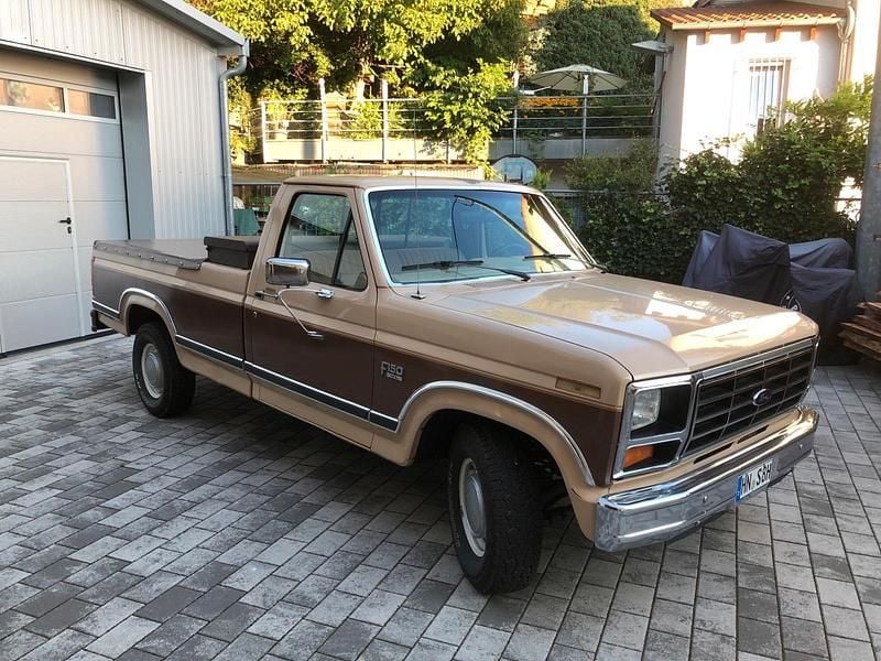 Beige Gebraucht 1986 Ford F-150 Abholung | 22.180 € - Bild 1/4