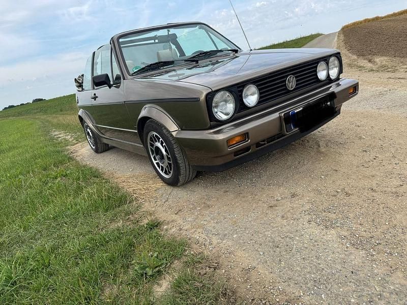 Beige Gebraucht 1989 VW Golf Cabriolet Cabrio | 14.200 € - Bild 1/4