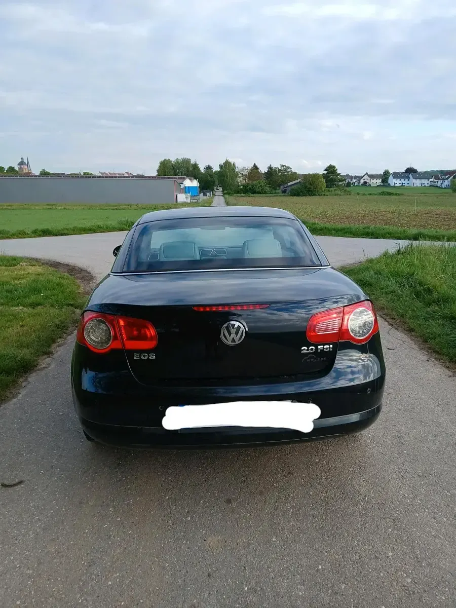 Brugt VW Eos 150 HK (110 kW) 2008 Sort Cabriolet