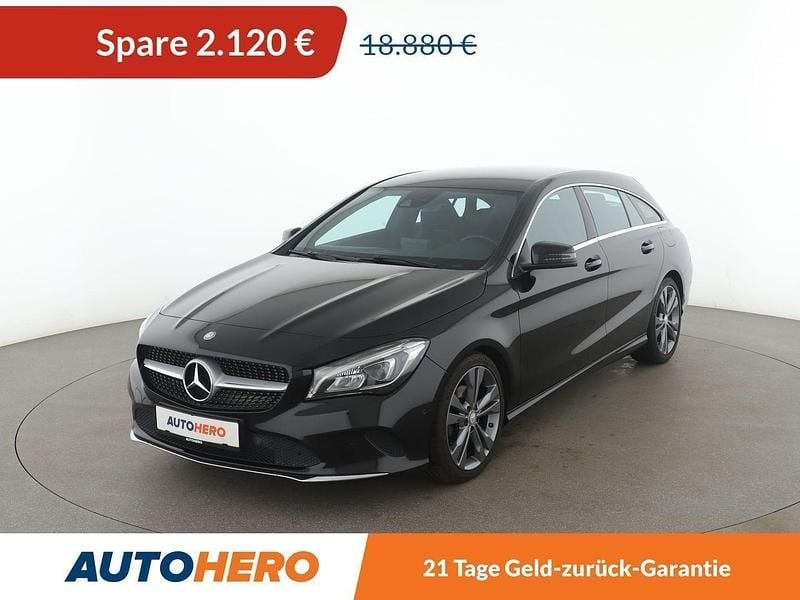 Schwarz Gebraucht 2017 Mercedes CLA180 Shooting Brake Urban Kombi | 16.760 € (Fairer Preis) - Bild 1/3