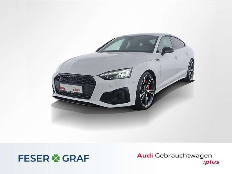 Ibisweiß Gebraucht 2022 Audi S5 Sportback Ambiente Kleinwagen | 43.440 € (Superpreis) - Bild 1/4