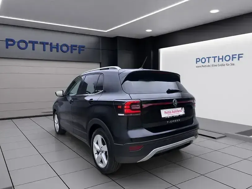 Gebraucht VW T-Cross Style 110 PS (80 kW) 2023 Schwarz SUV