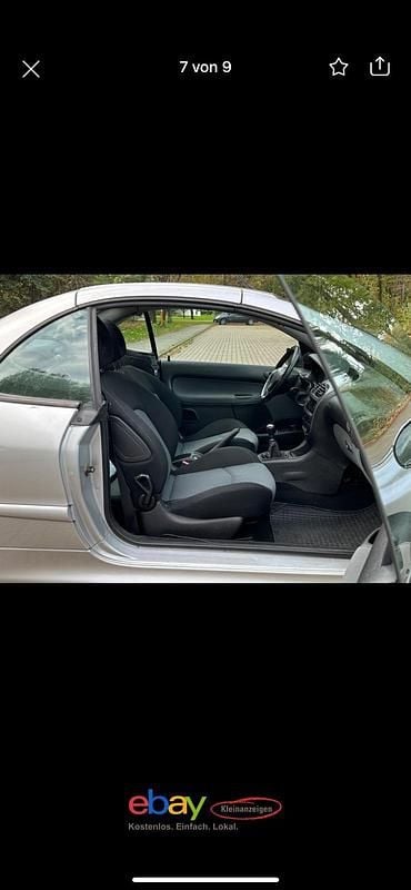 Gebraucht Peugeot 206 CC 109 PS (80 kW) 2005 Grau Cabrio