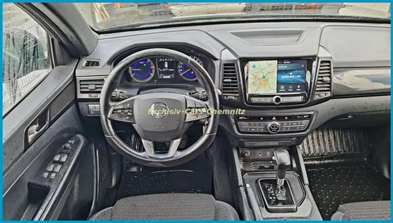 Gebraucht Ssangyong (KGM) Musso Quartz 181 PS (133 kW) 2021 Space black Abholung