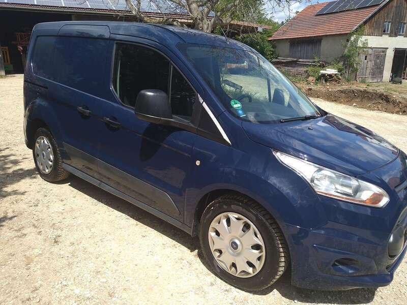 Blau Gebraucht 2014 Ford Transit Trend Van | 7.495 € (Fairer Preis) - Bild 1/4