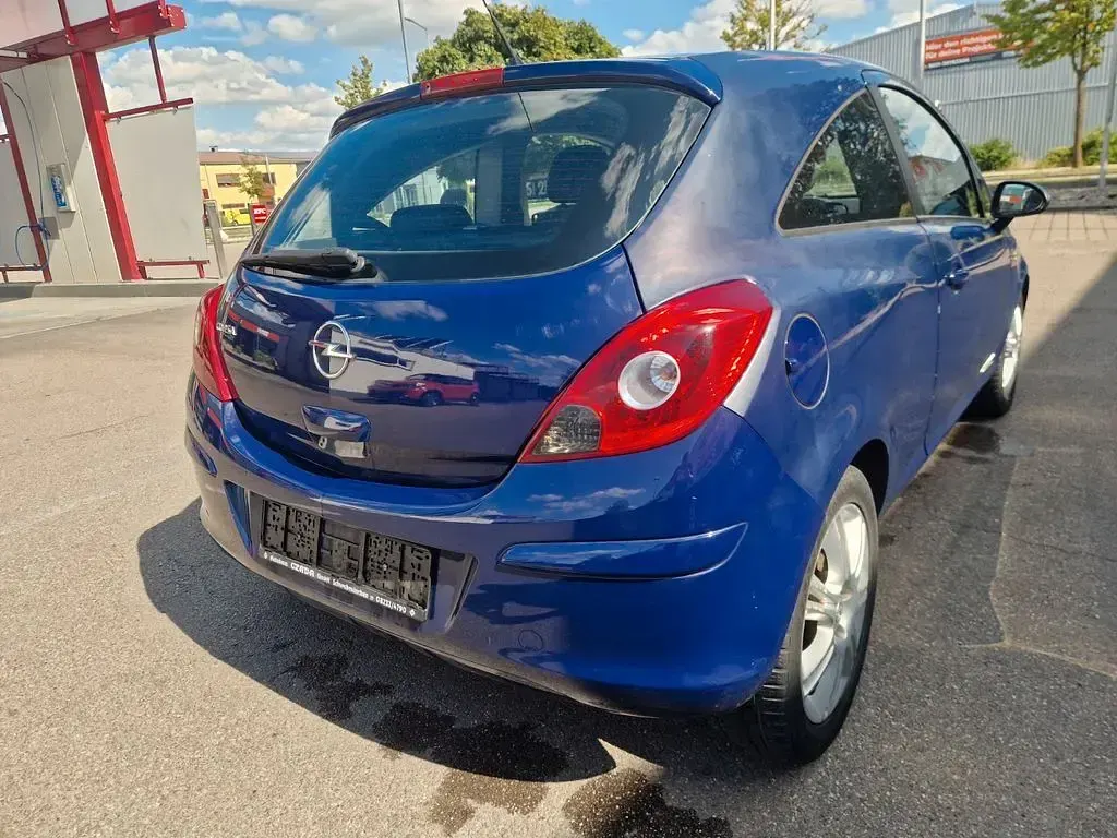Gebraucht Opel Corsa 80 PS (58 kW) 2009 Blau Kleinwagen