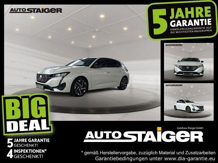 Lack weiss perlglänzend/typ aussenv Gebraucht 2023 Peugeot 308 Allure Limousine | 20.989 € (Guter Preis) - Bild 1/4