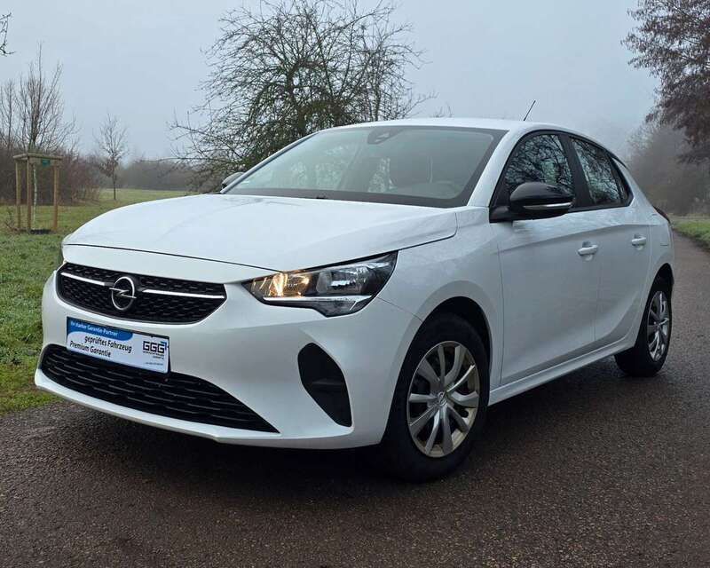 Weiß Gebraucht 2022 Opel Corsa Edition Kleinwagen | 12.490 € (Fairer Preis) - Bild 1/4