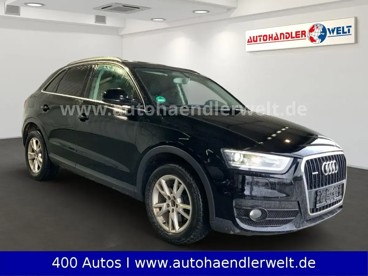 Usata Audi Q3 Comfort 177 CV (130 kW) 2012 Nero SUV