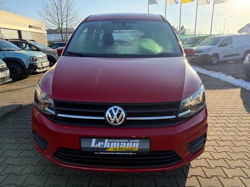 Gebraucht VW Caddy Maxi 150 PS (110 kW) 2019 Rot Van / Kleinbus