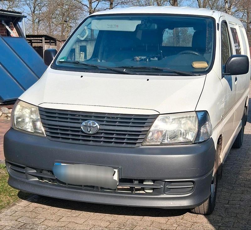 Gebraucht Toyota HiAce 116 PS (85 kW) 2007 Weiß Van / Kleinbus