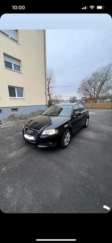 Schwarz Gebraucht 2010 Audi A3 Sportback Kleinwagen | 4.999 € (Fairer Preis) - Bild 1/4