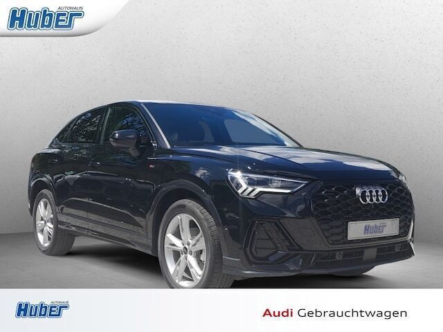 Mythosschwarz metallic Gebraucht 2024 Audi Q3 Sportback S-Line SUV | 47.800 € (Teuer) - Bild 1/4