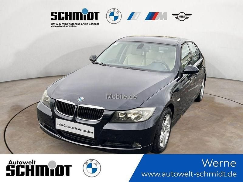 Schwarz Gebraucht 2008 BMW 318 Limousine | 2.990 € (Superpreis) - Bild 1/4