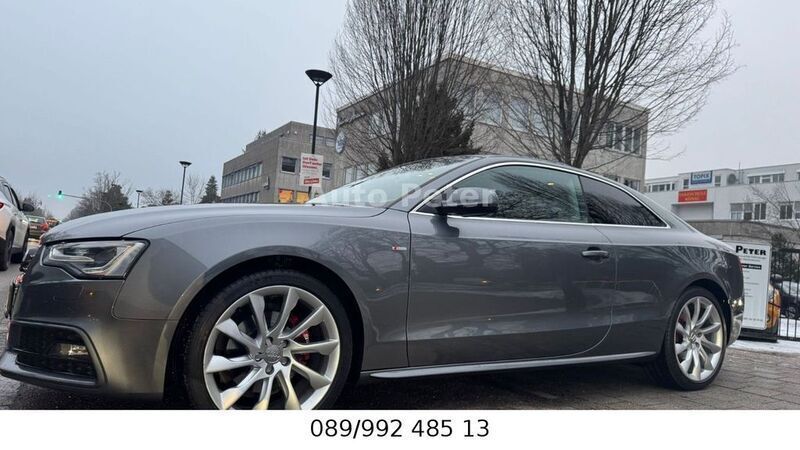 Grau Gebraucht 2015 Audi A5 S-line plus Coupé | 11.990 € (Fairer Preis) - Bild 1/4