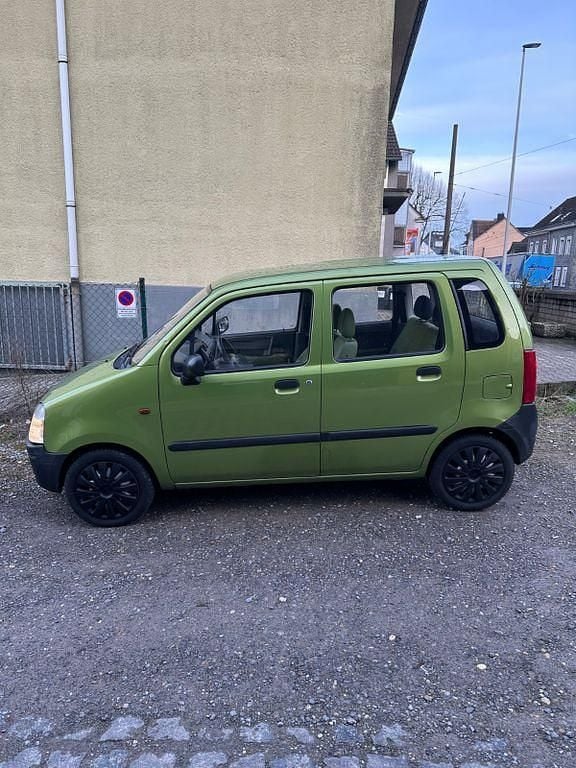 Gebraucht Opel Agila 58 PS (42 kW) 2001 Grün Van / Kleinbus