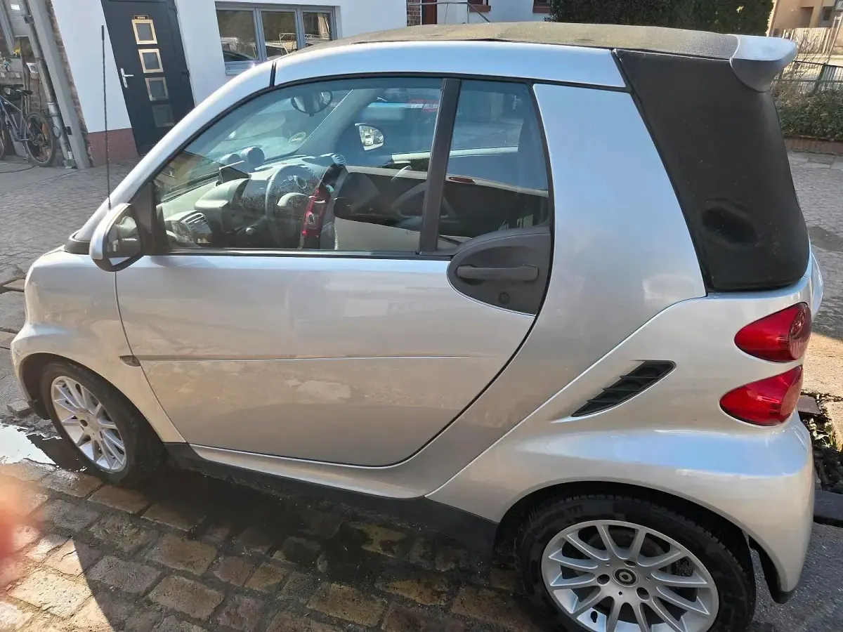 Używany Smart ForTwo Cabrio 60 KM (44 kW) 2009 Srebrny Kabriolet