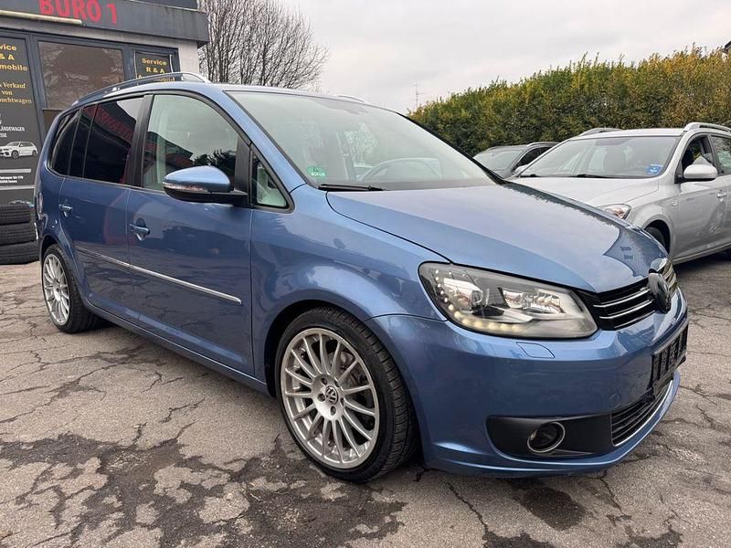 Gebraucht VW Touran Highline 140 PS (102 kW) 2011 Weiß Van / Kleinbus