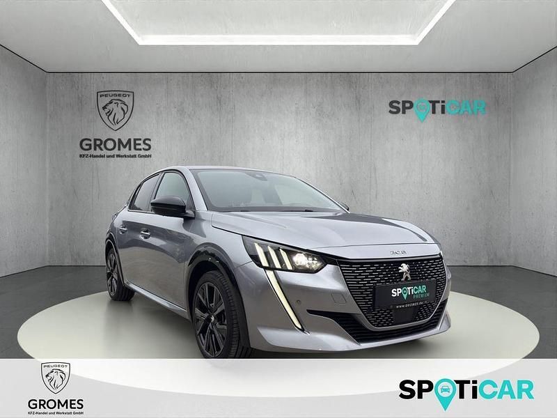 Grau Gebraucht 2022 Peugeot e-208 GTi Kleinwagen | 18.990 € (Fairer Preis) - Bild 1/4