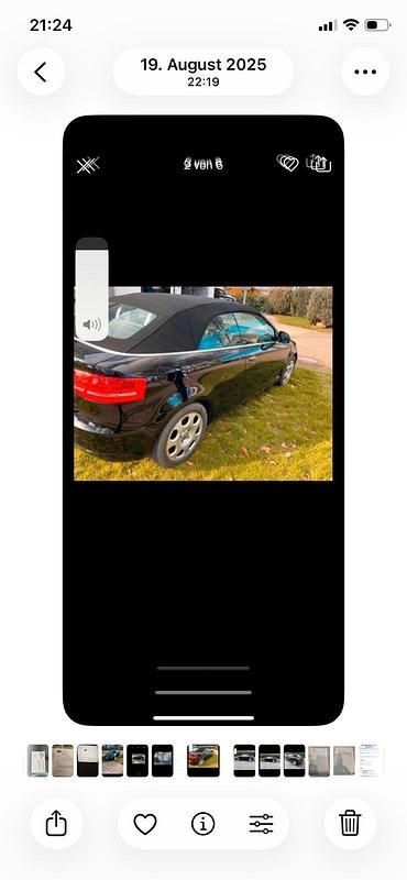 Gebraucht Audi A3 Cabriolet 110 PS (80 kW) 2010 Schwarz Cabrio