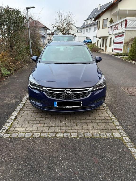 Gebraucht Opel Astra 125 PS (91 kW) 2017 Blau Kombi