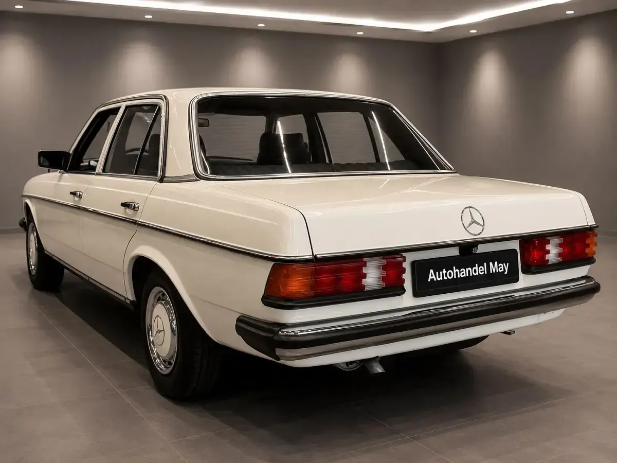 Gebraucht Mercedes 200 1979 Weiß Limousine