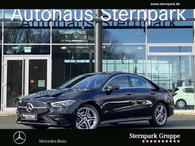 Schwarz Gebraucht 2024 Mercedes CLA250e AMG line Limousine | 36.450 € (Guter Preis) - Bild 1/4
