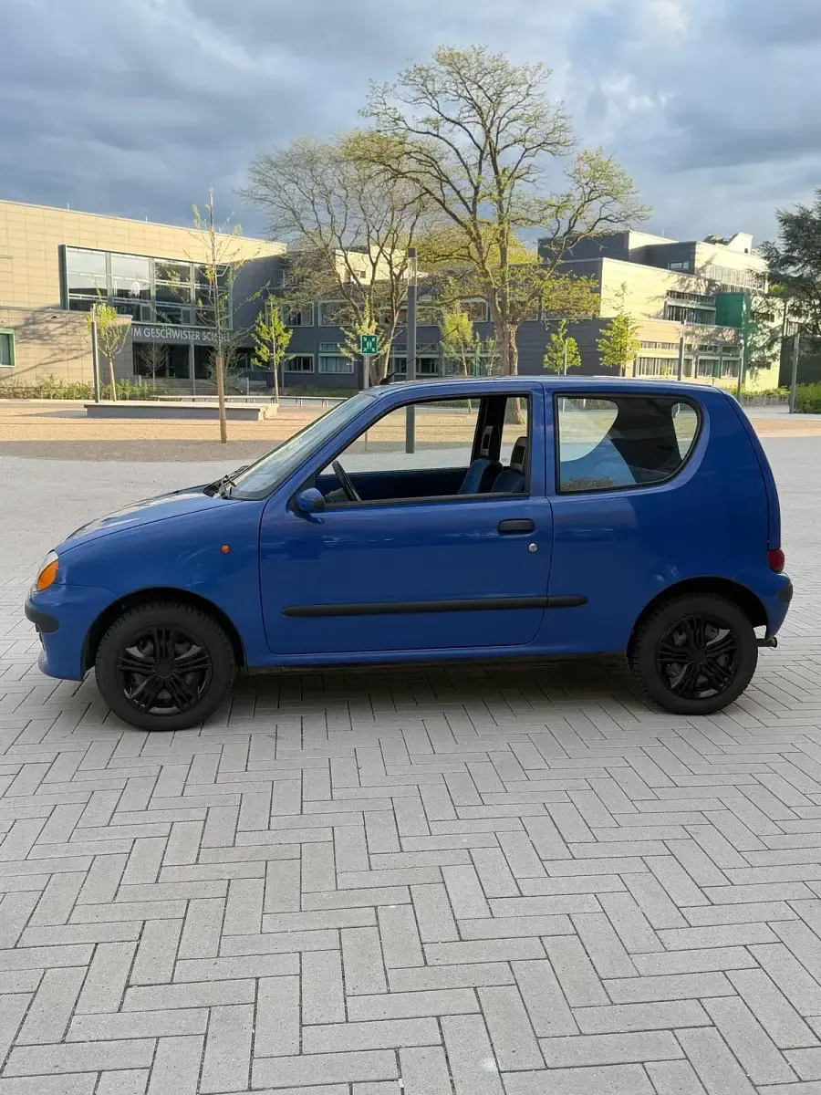 Gebraucht Fiat Seicento 54 PS (39 kW) 2000 Blau Kleinwagen