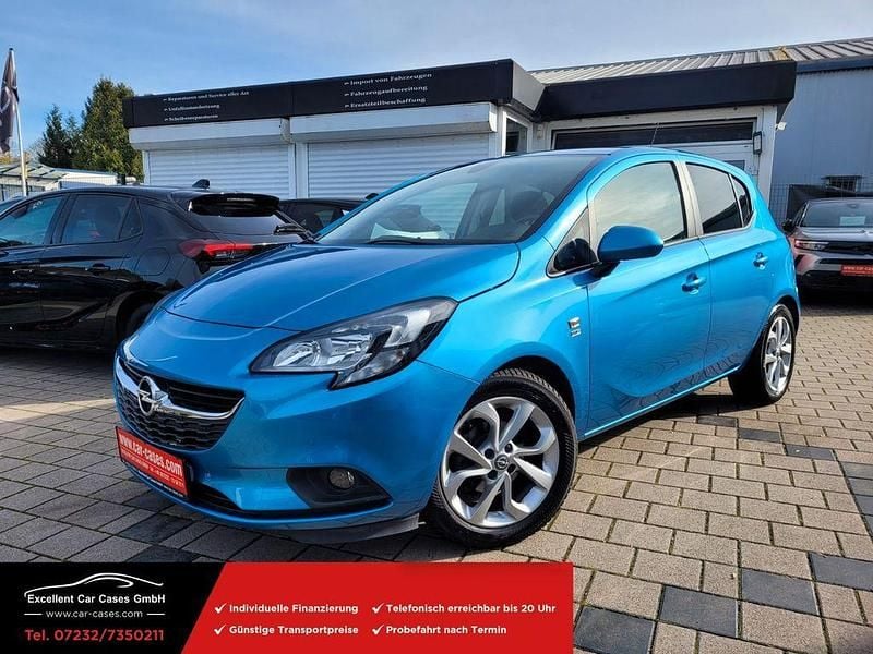 Blau Gebraucht 2019 Opel Corsa Limousine | 11.990 € (Fairer Preis) - Bild 1/4