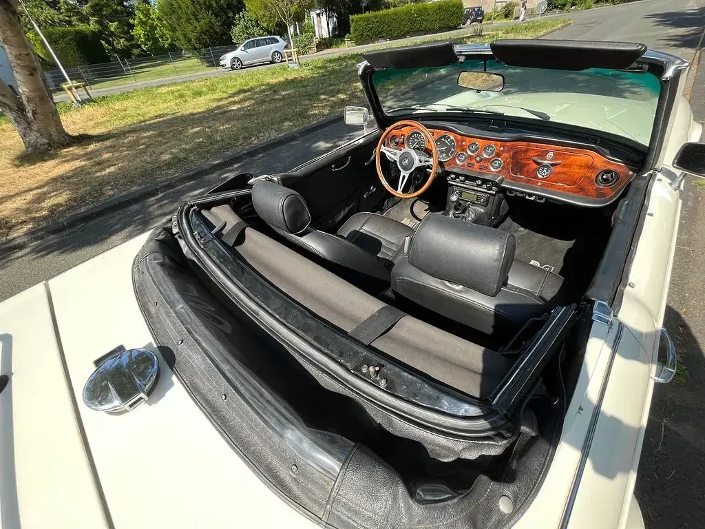Gebraucht Triumph TR6 95 PS (69 kW) 1973 Weiß Cabrio