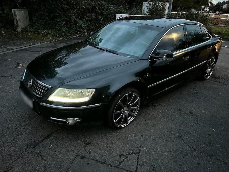 Second-hand VW Phaeton 233 CP (171 kW) 2008 Negru Berlinǎ
