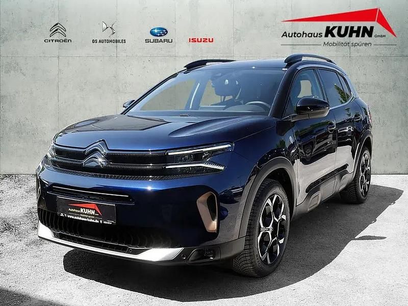 Blau Gebraucht 2023 Citroën C5 Aircross PureTech SUV | 27.880 € (Teuer) - Bild 1/4