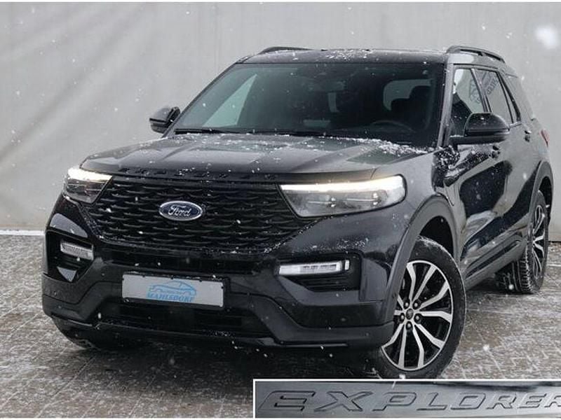 Obsidianschwarz Gebraucht 2021 Ford Explorer ST-Line SUV | 47.460 € (Fairer Preis) - Bild 1/3