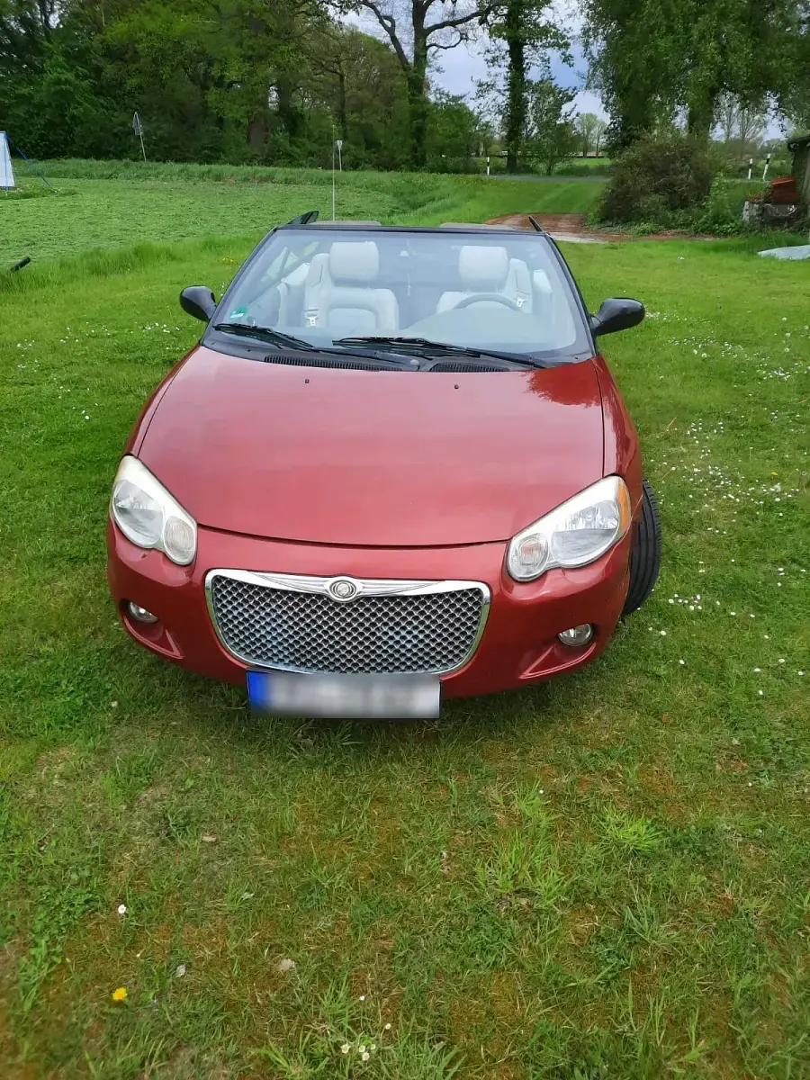 Second-hand Chrysler Sebring Cabriolet 206 CP (151 kW) 2006 Roșu Cabrio