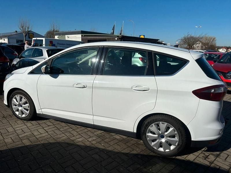 Gebraucht Ford C-MAX Titanium 125 PS (91 kW) 2014 Weiß Van / Kleinbus