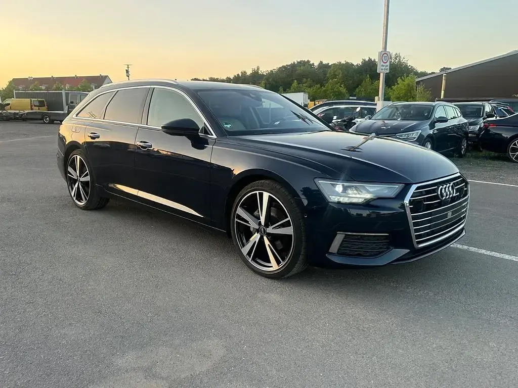 Gebraucht Audi A6 Design 204 PS (150 kW) 2021 Blau Kombi