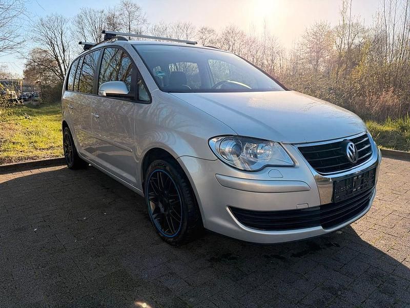 Gebraucht VW Touran Highline 140 PS (102 kW) 2008 Blau Van / Kleinbus