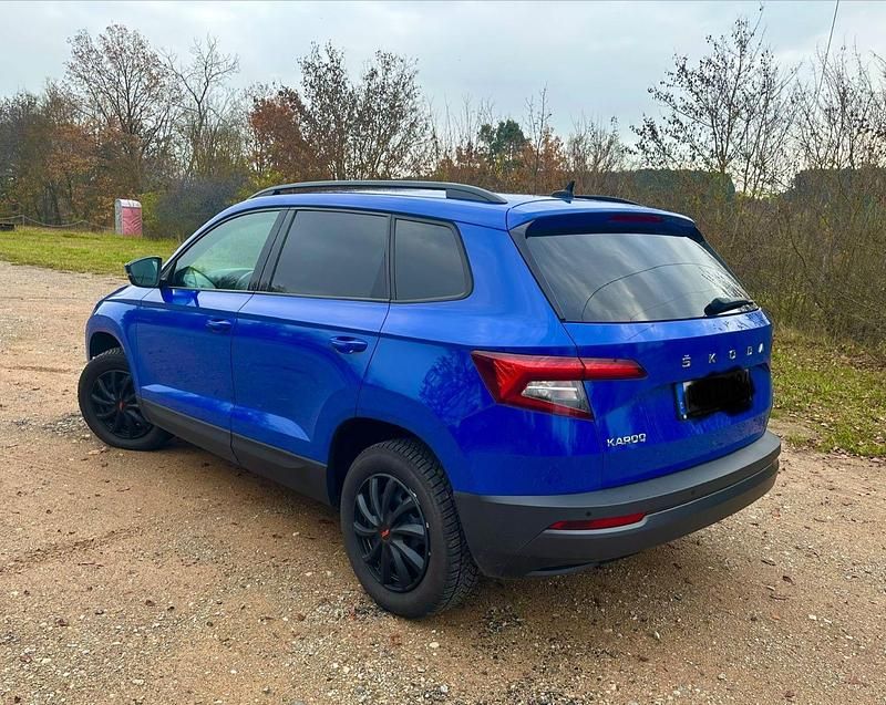 Gebraucht Skoda Karoq 116 PS (85 kW) 2020 Blau SUV