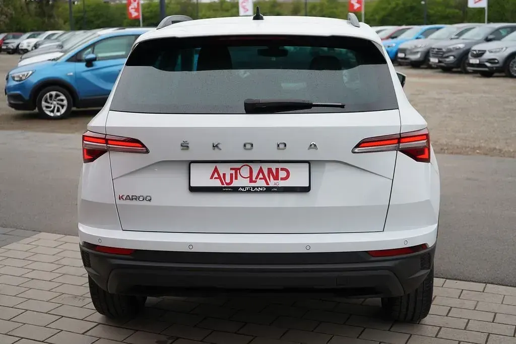 Gebraucht Skoda Karoq Style 150 PS (110 kW) 2022 Weiß SUV