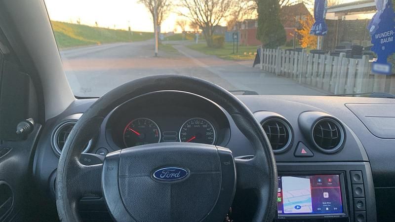 Gebraucht Ford Fiesta 2008 Schwarz Kleinwagen