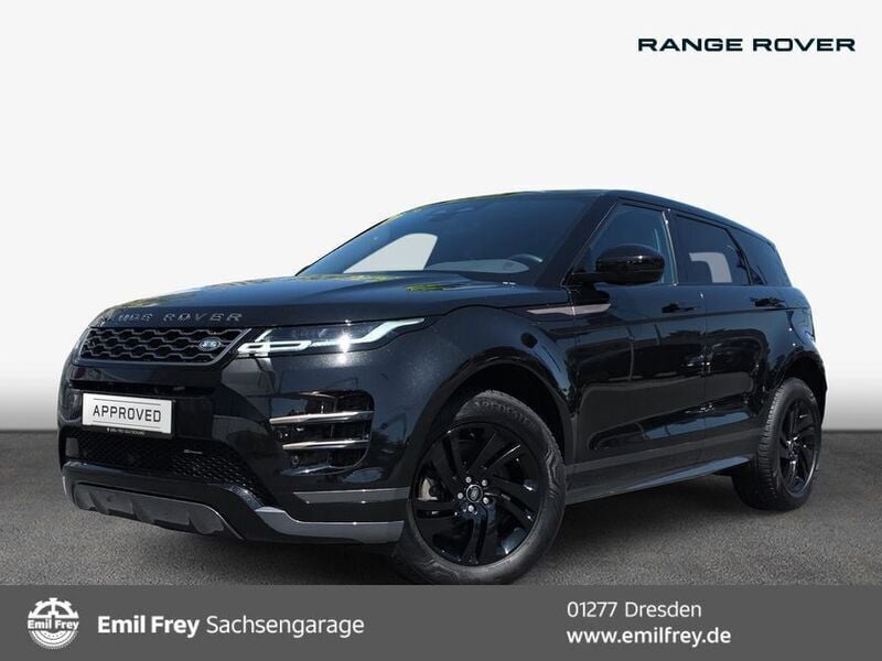 Santorini black Gebraucht 2023 Land Rover Range Rover evoque SE Dynamic SUV | 40.995 € (Superpreis) - Bild 1/4