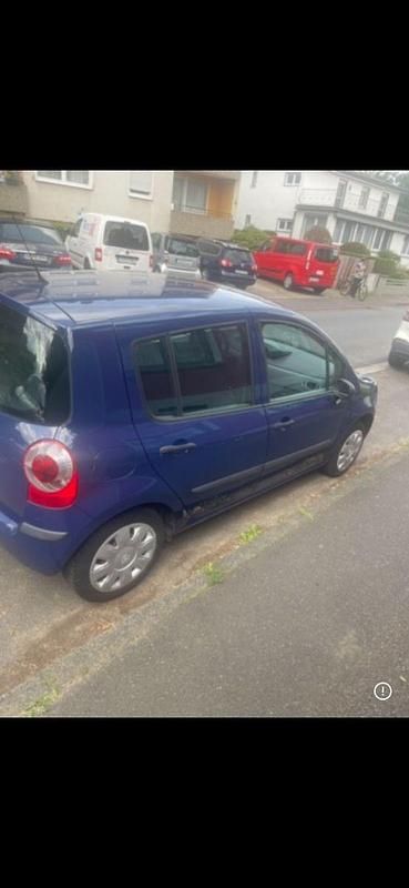 Gebraucht Renault Modus Authentique 75 PS (55 kW) 2007 Blau Van / Kleinbus
