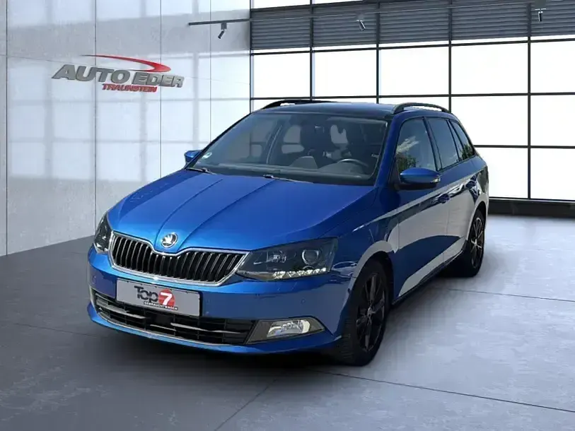 Gebraucht Skoda Fabia Joy 110 PS (80 kW) 2016 Blau Limousine