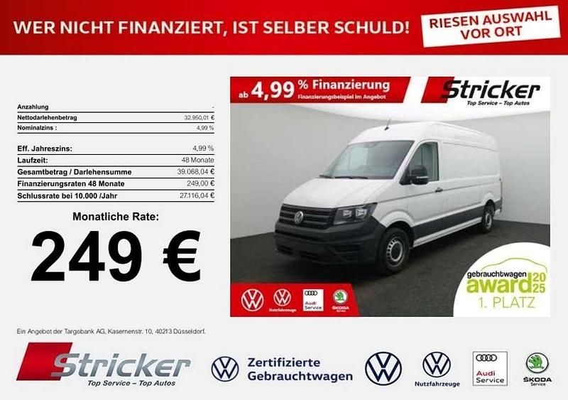 Weiß (candyweiß) Gebraucht 2024 VW Crafter Van | 32.950 € (Superpreis) - Bild 1/3