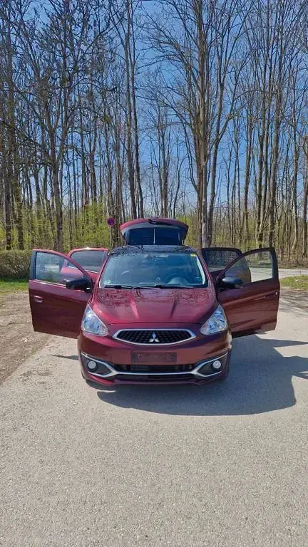 Gebraucht Mitsubishi Space Star Diamant Edition 80 PS (58 kW) 2019 Rot Kleinwagen